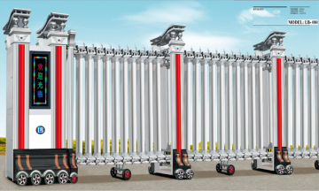 Cửa cổng xếp tự động LB080